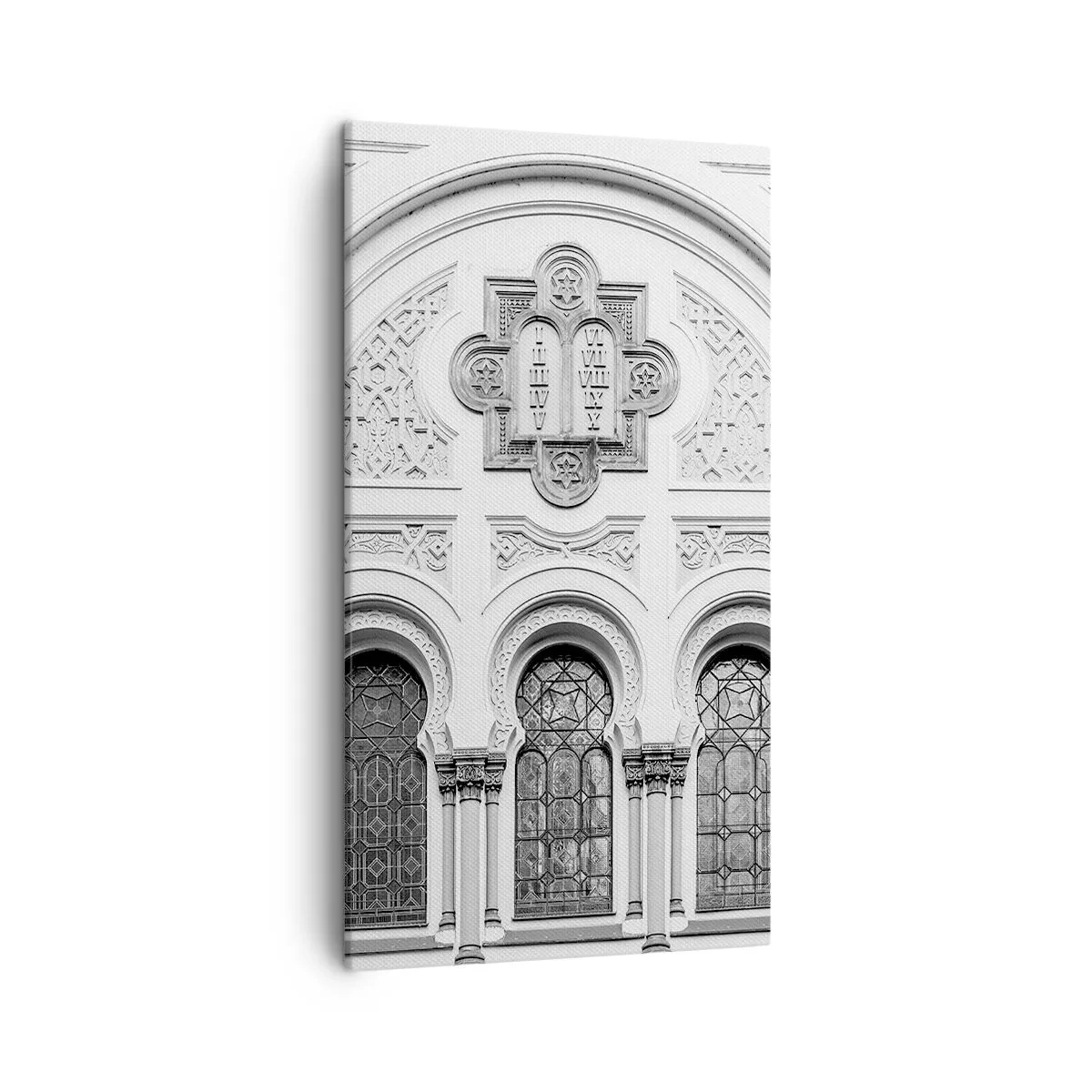 Lærredstryk - Billede på lærred - På grænsen mellem kulturer - 45x80 cm