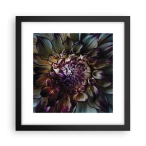 Plakat i sort ramme - Ungdommens blomstring - 30x30 cm