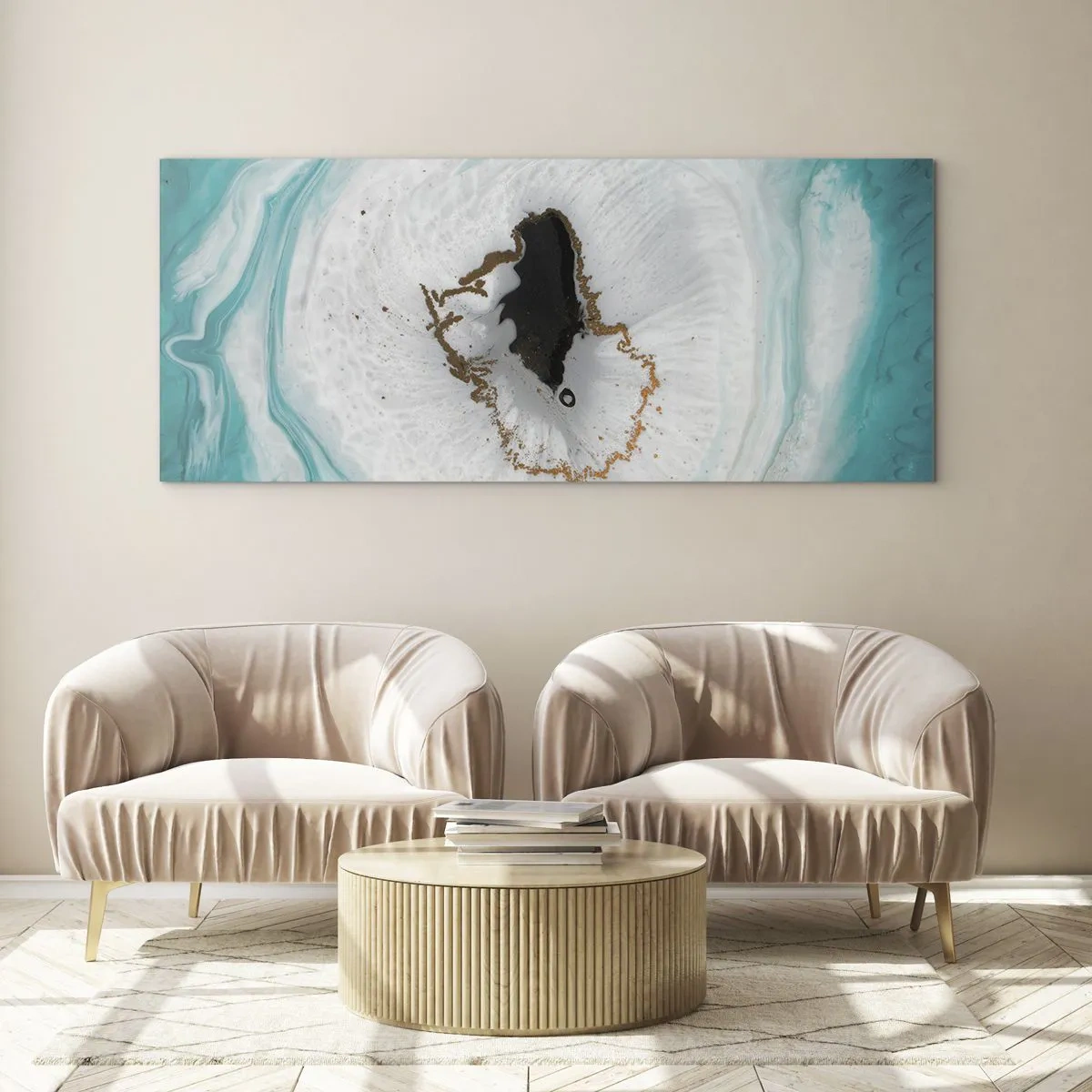 Billede på glas - Kom indenfor - 160x50 cm