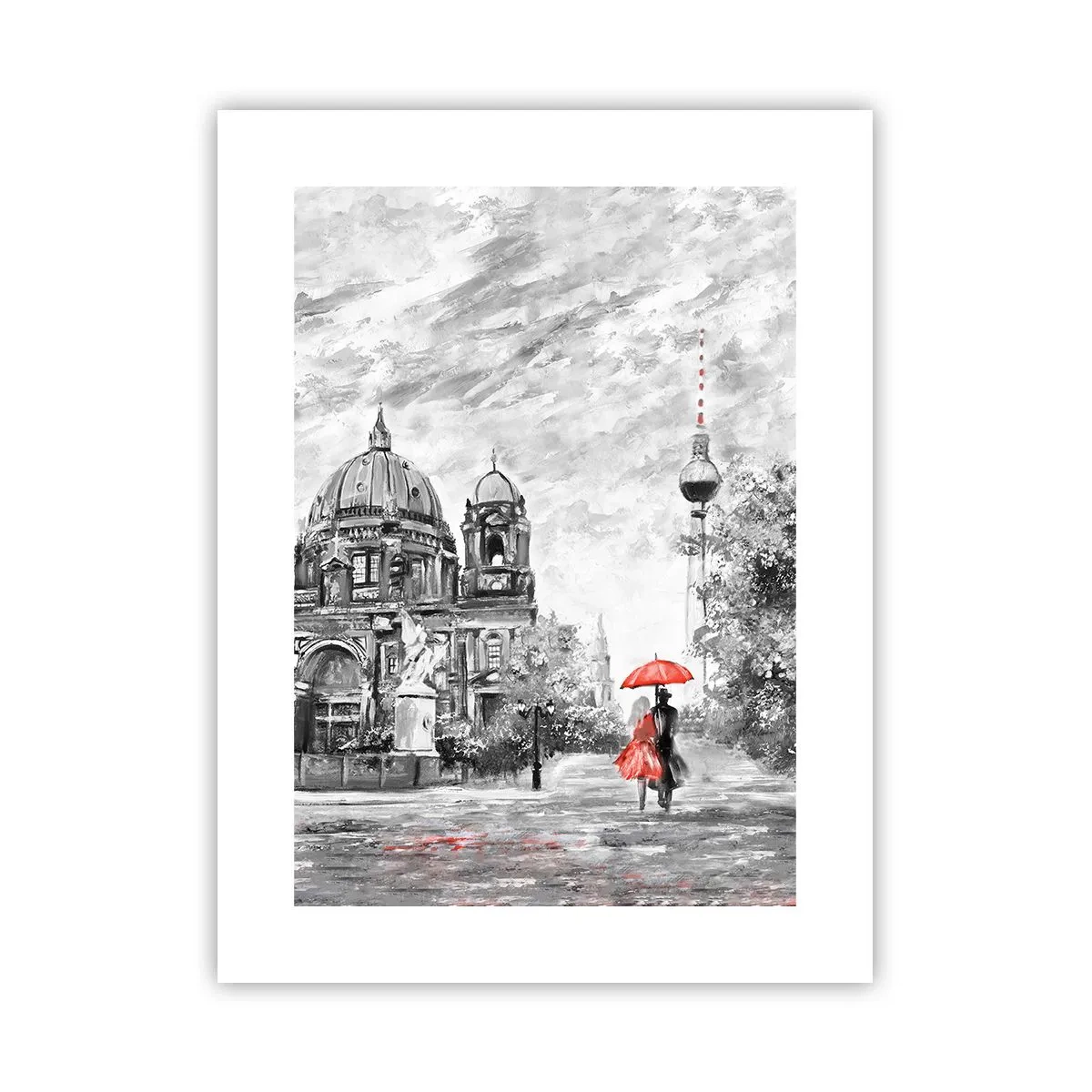 Plakat - Møde i Berlin - 30x40 cm