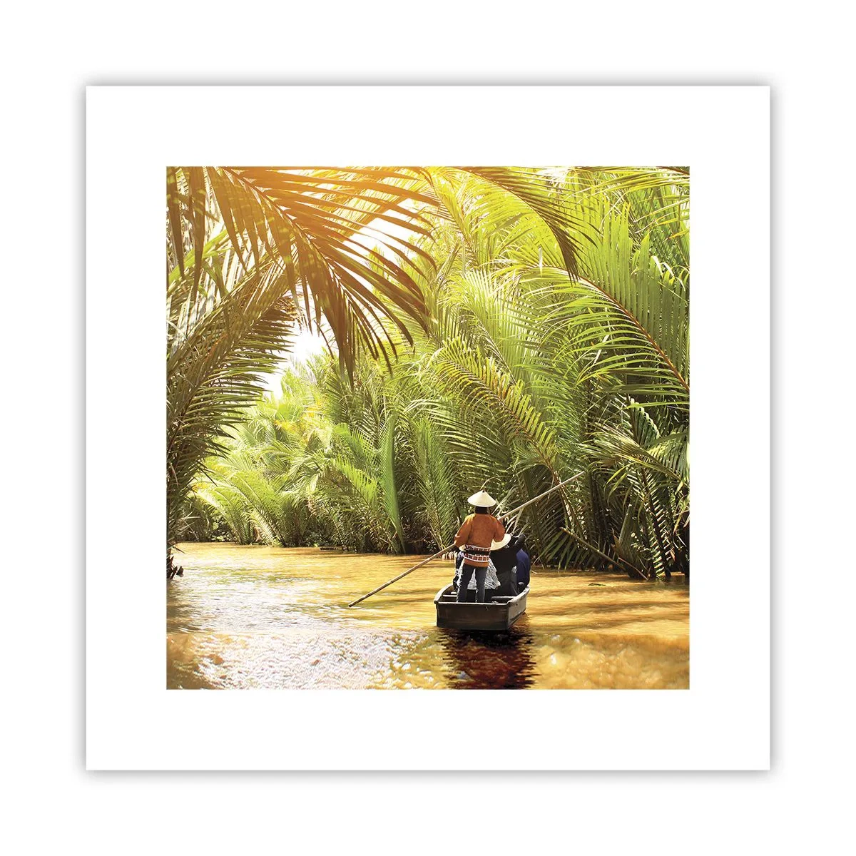 Plakat - Palmeslugten - 30x30 cm