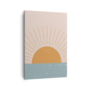 Lærredstryk - Billede på lærred - Et dagligt mirakel - 70x100 cm