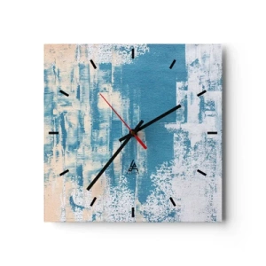 Vægur, Uret - Gennem istappen - 30x30 cm