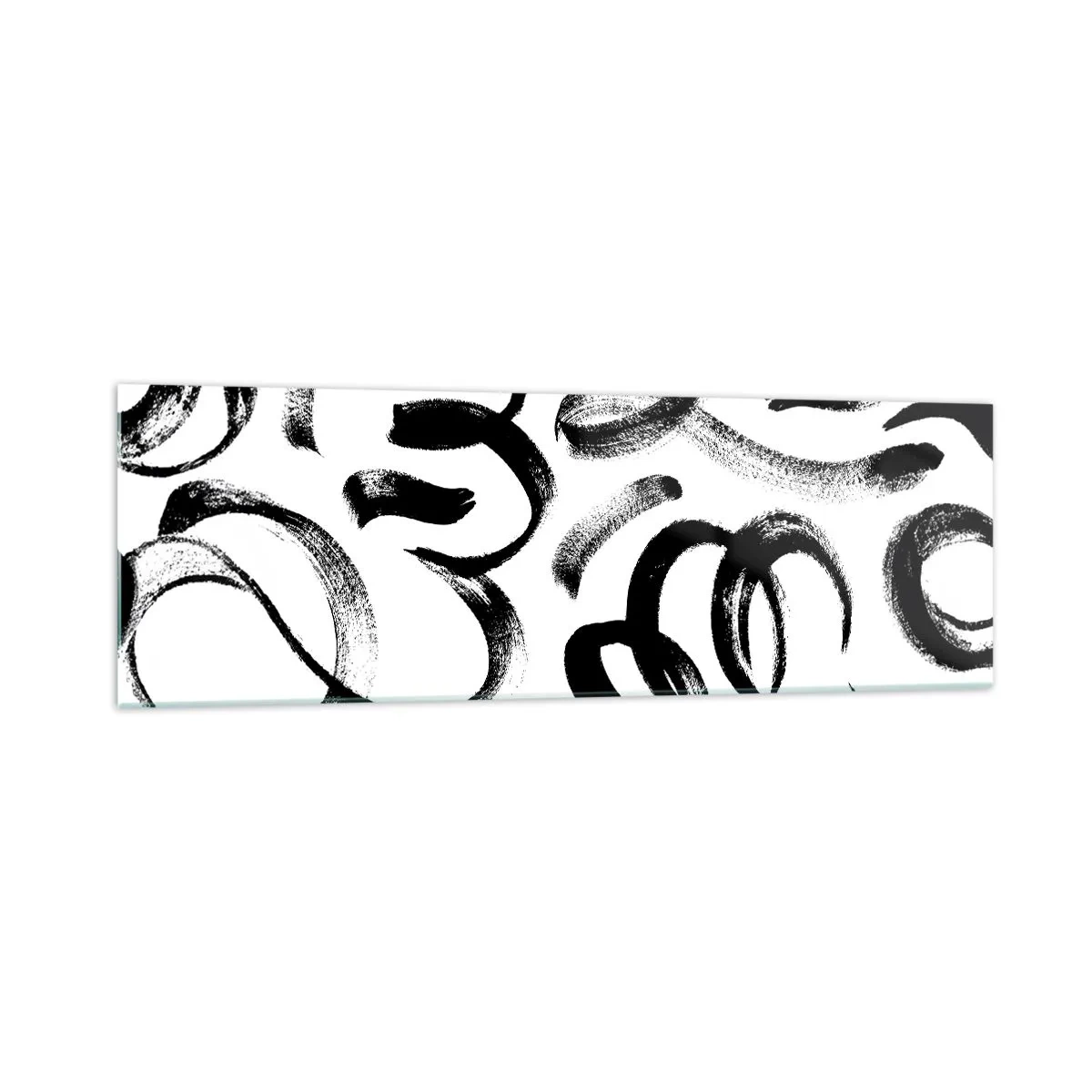 Billede på glas - I sort og hvidt - 160x50 cm