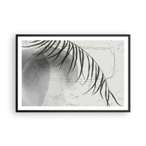 Plakat i sort ramme - Den subtile eksotisme i naturen - 91x61 cm