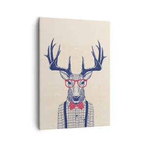 Lærredstryk - Billede på lærred - Et underholdende ekstravaganza - 50x70 cm