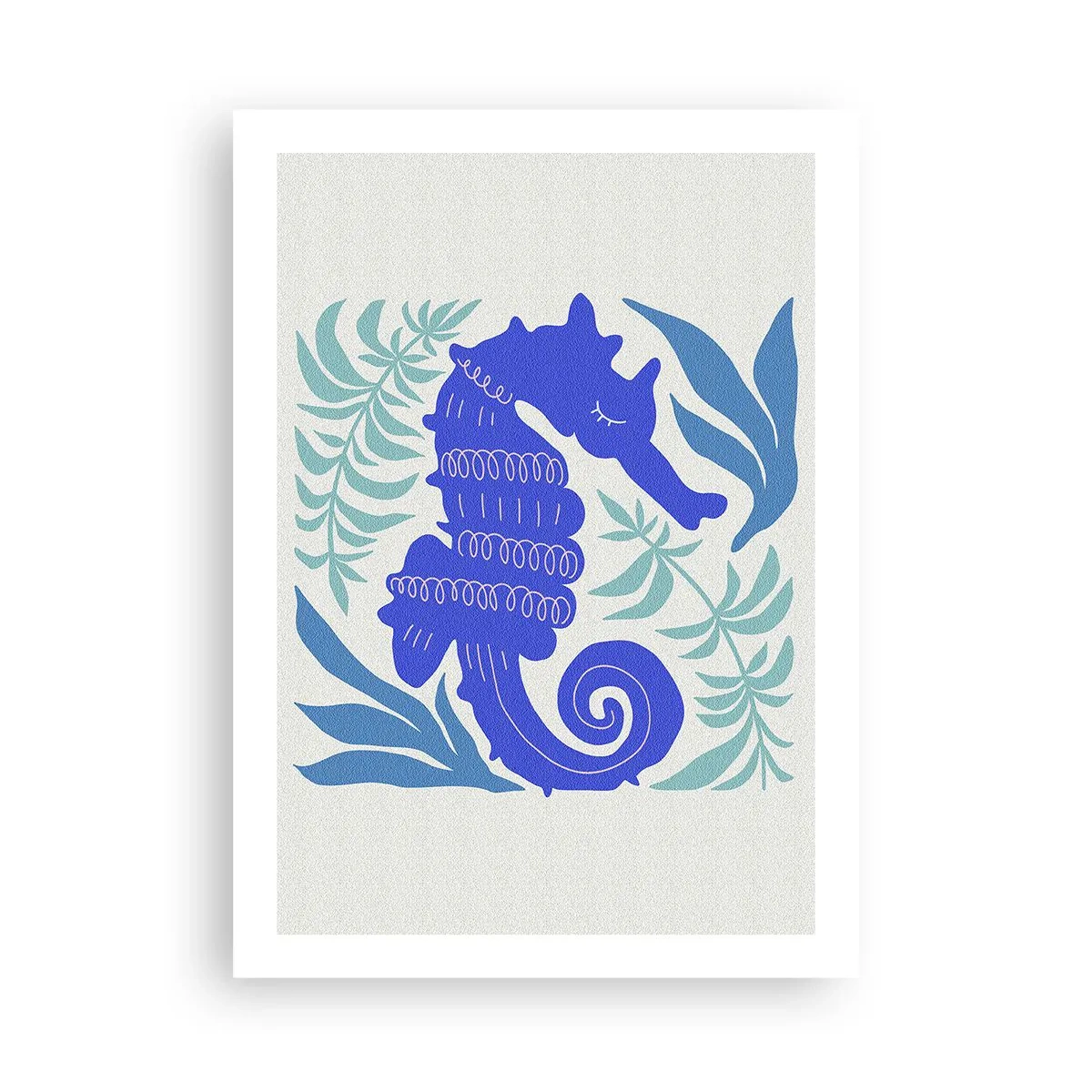 Plakat - På en eng under vandet - 50x70 cm