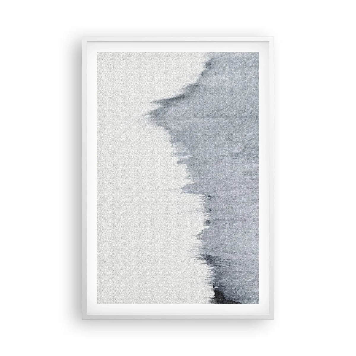 Plakat i hvid ramme - Mystisk plade - 61x91 cm