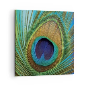 Lærredstryk - Billede på lærred - Øje mod øje - 50x50 cm