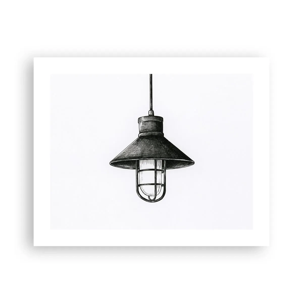 Plakat - Som for mange år siden... - 50x40 cm