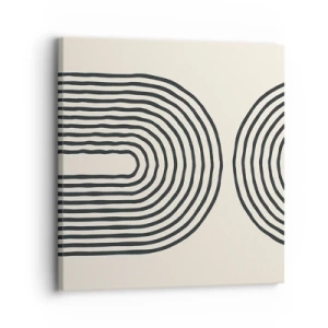 Lærredstryk - Billede på lærred - Kommer snart... - 30x30 cm