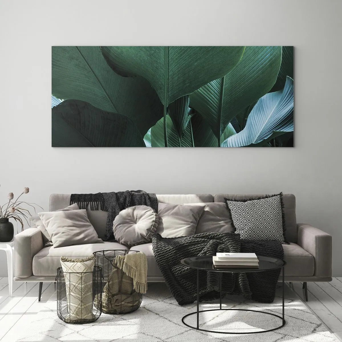 Billede på glas - Mod lyset - 90x30 cm