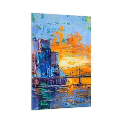 Billede på glas - Kultur og natur - 80x120 cm