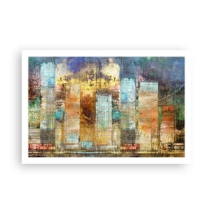 Plakat - Solrig metropol - 91x61 cm