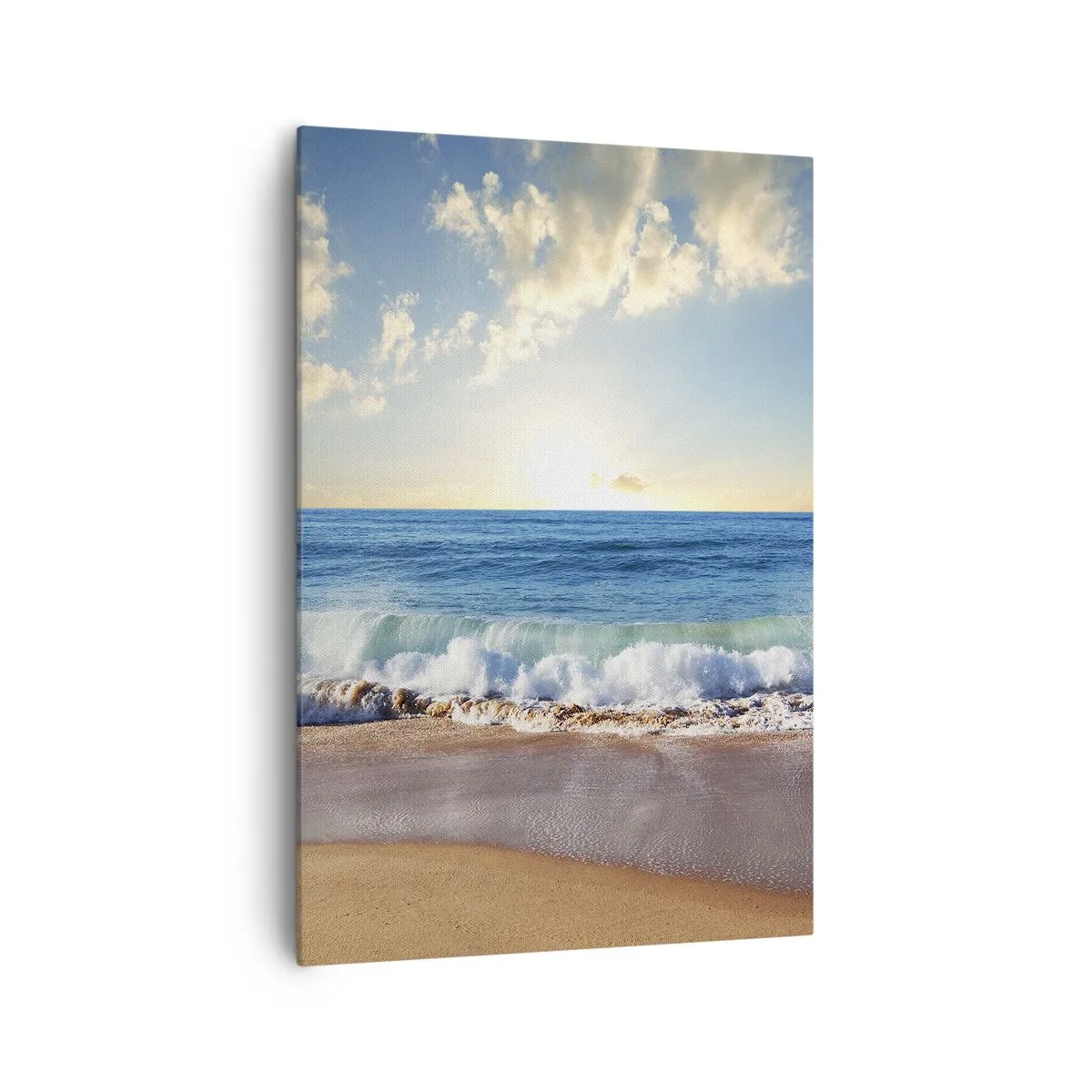 Lærredstryk - Billede på lærred - Bevægelse og stilhed på samme tid - 70x100 cm