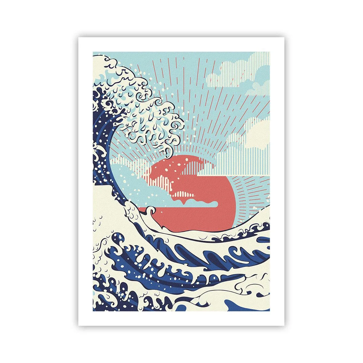 Plakat - Fra japanske inspirationer - 50x70 cm