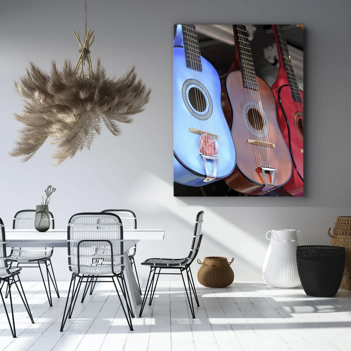 Lærredstryk - Billede på lærred - Latino vibes - 50x70 cm