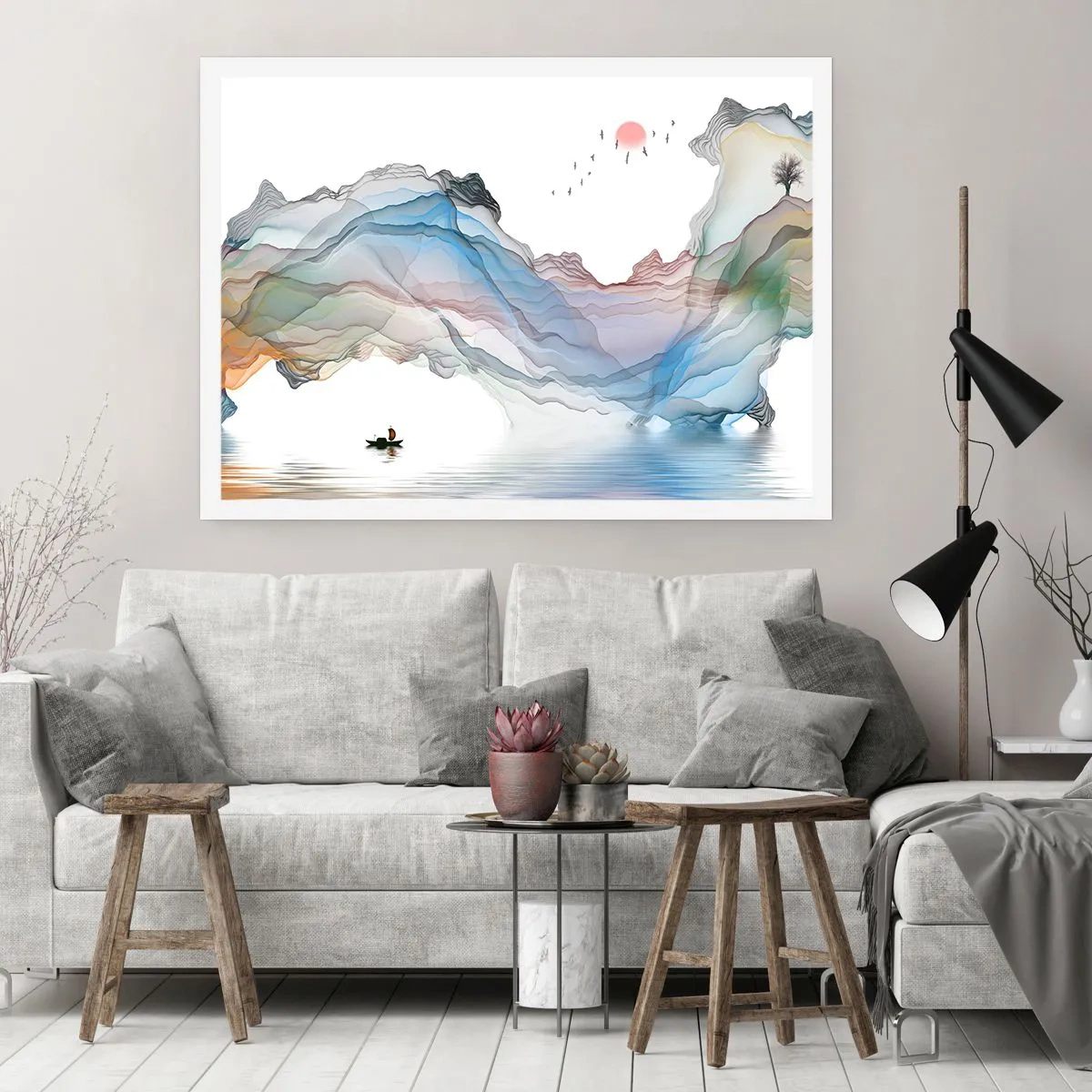 Plakat - Mod krystalbjergene - 50x40 cm