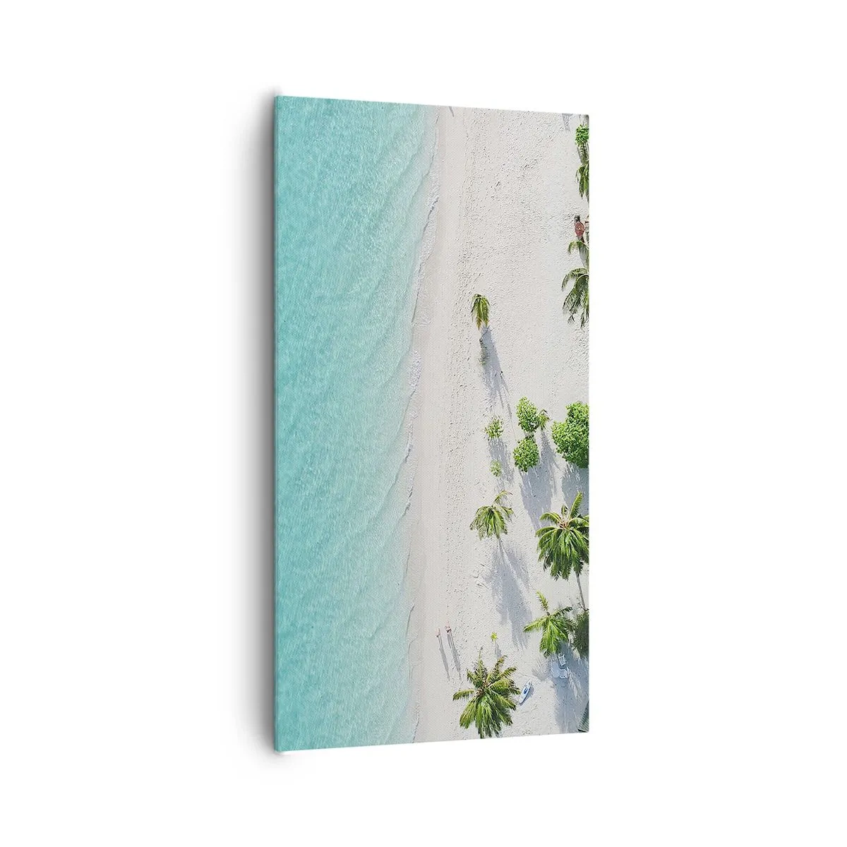 Lærredstryk - Billede på lærred - Ferie i paradis - 65x120 cm