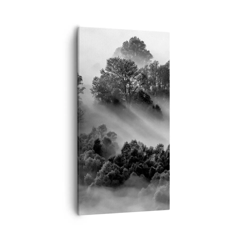 Lærredstryk - Billede på lærred - At vågne fra søvnen - 55x100 cm