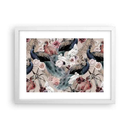 Plakat i hvid ramme - I paladsets have - 40x30 cm