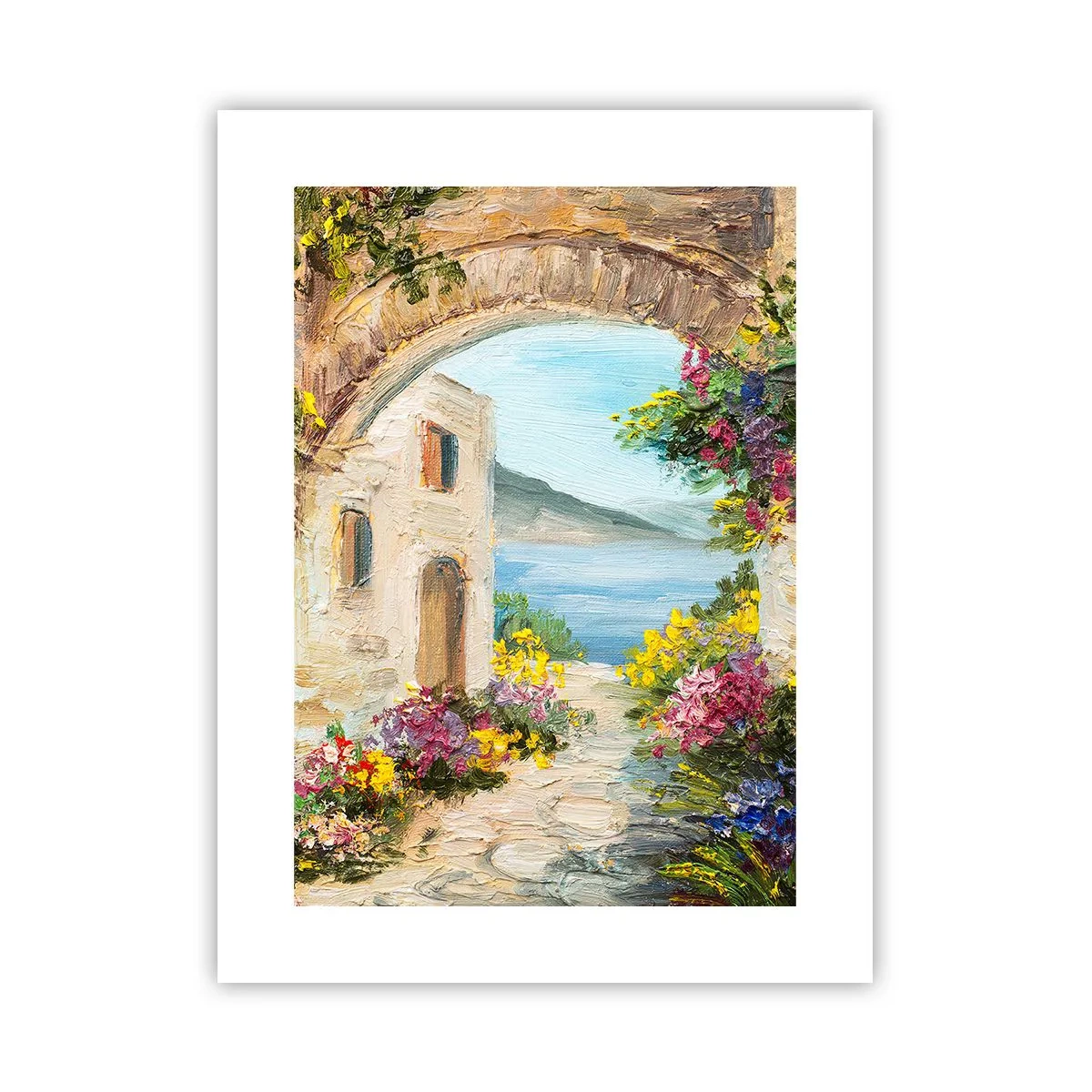 Plakat - Charmen af kystlandskabet - 30x40 cm
