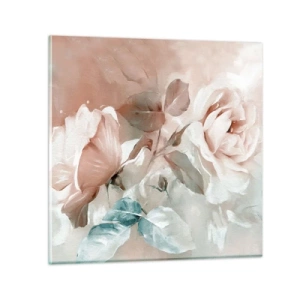 Billede på glas - Den romantiske ånd - 70x70 cm