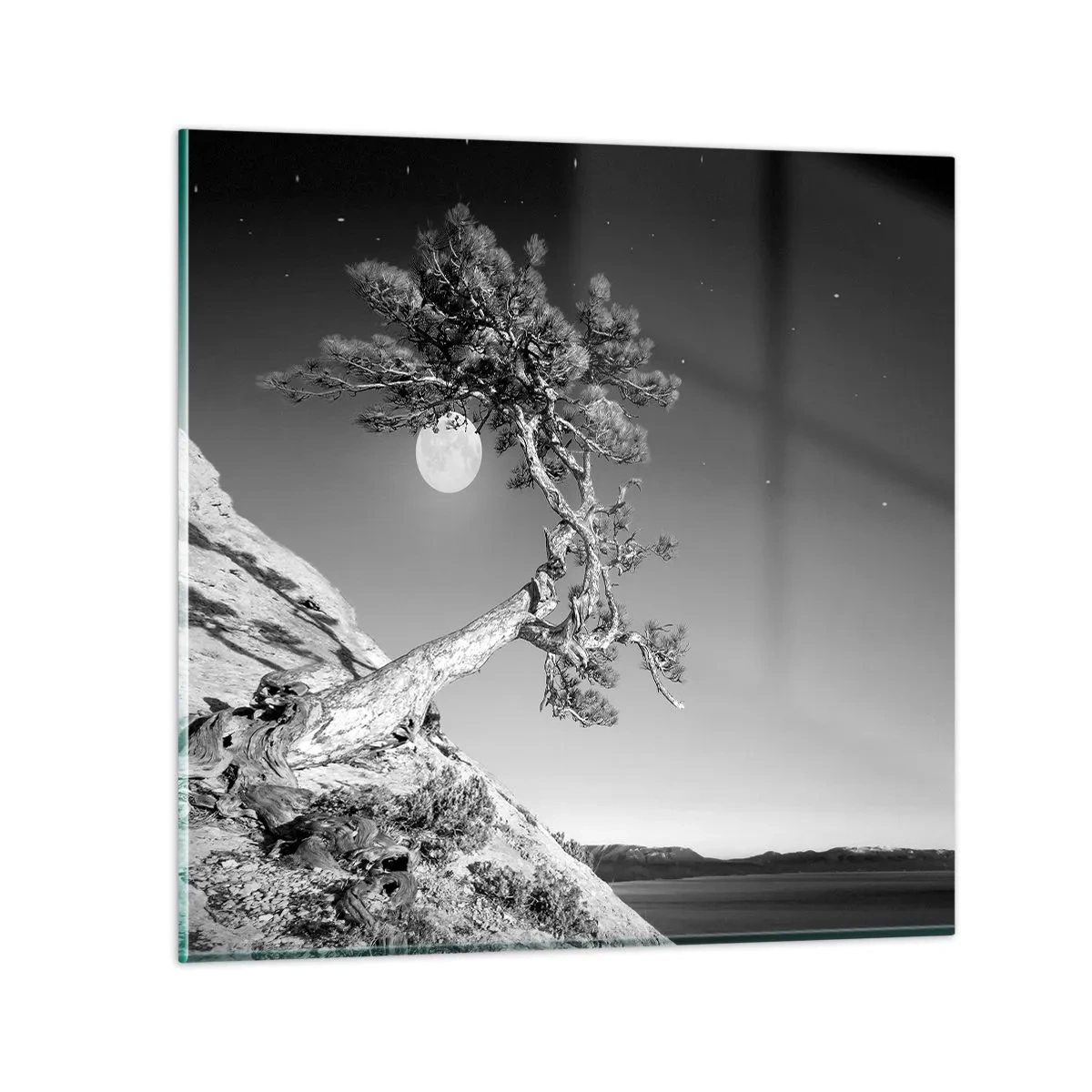 Billede på glas - Den sejrrige kriger - 30x30 cm