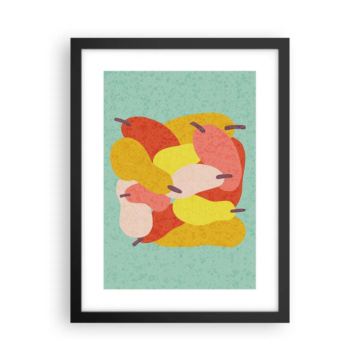 Plakat i sort ramme - Smag på sommersolen - 30x40 cm