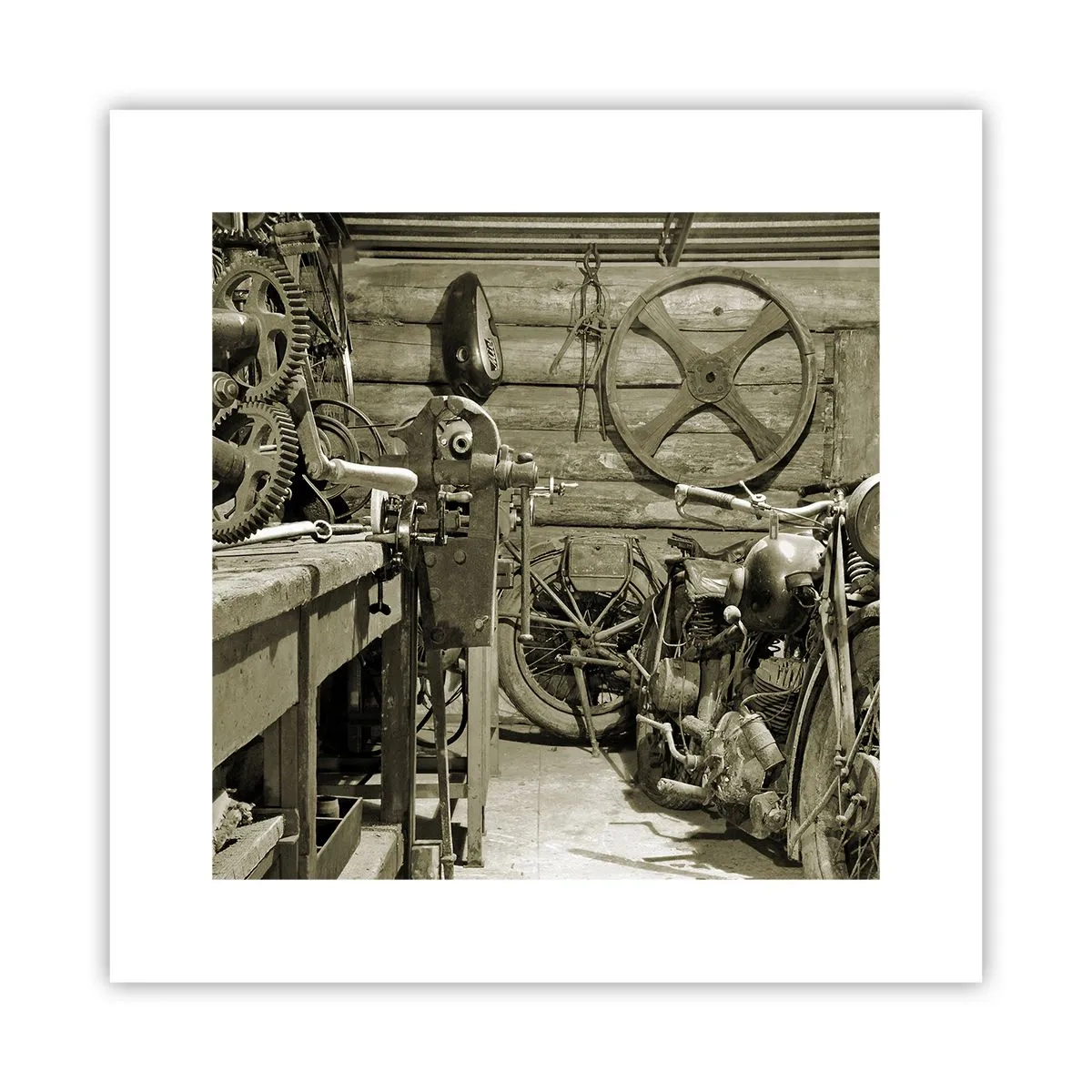 Plakat - I onkel Wladeks skur - 30x30 cm