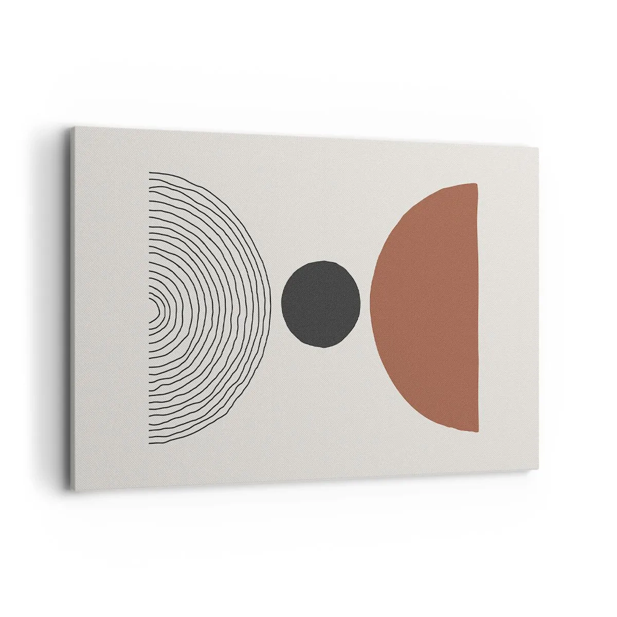 Lærredstryk - Billede på lærred - I rampelyset - 120x80 cm