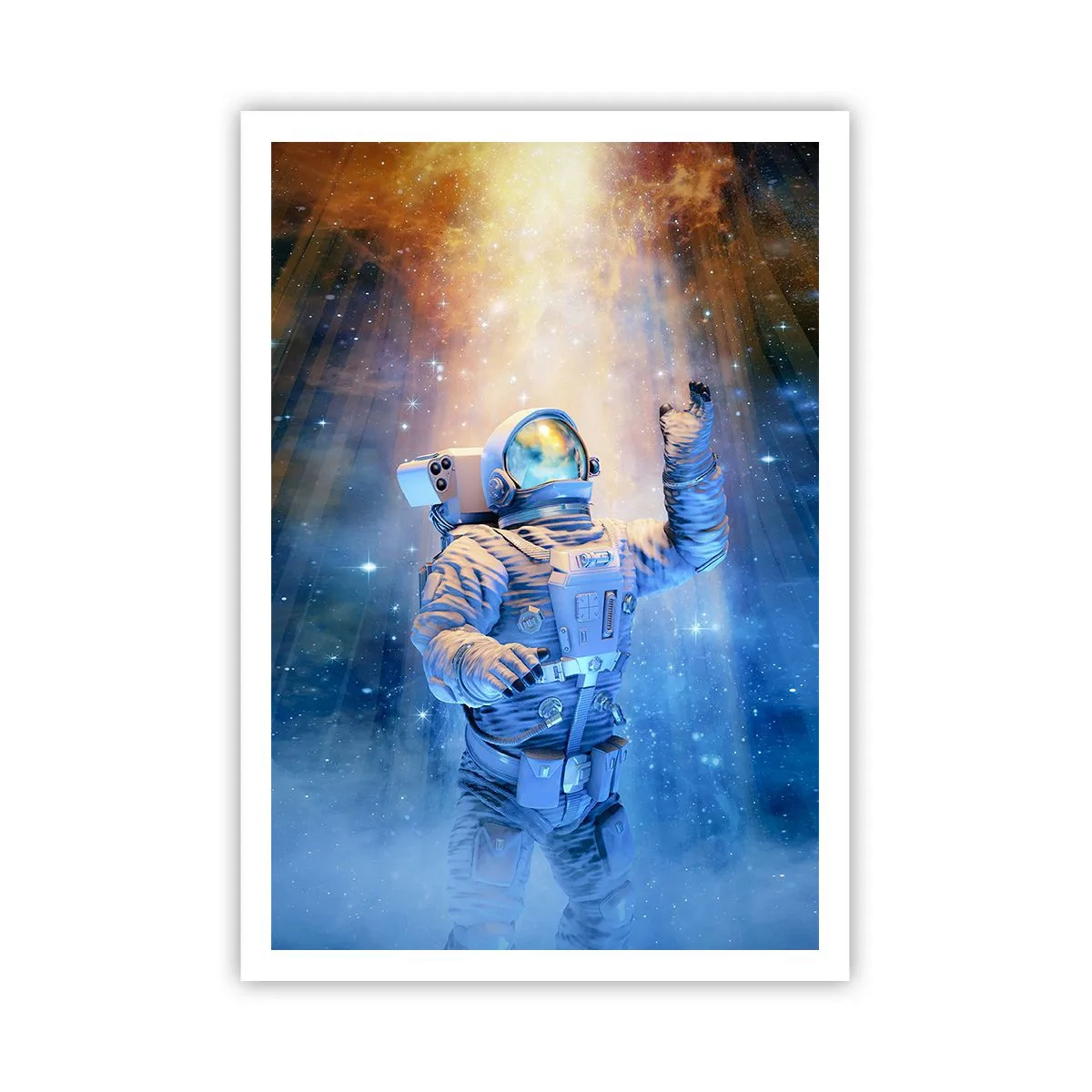 Plakat - Endelig på destinationen - 70x100 cm