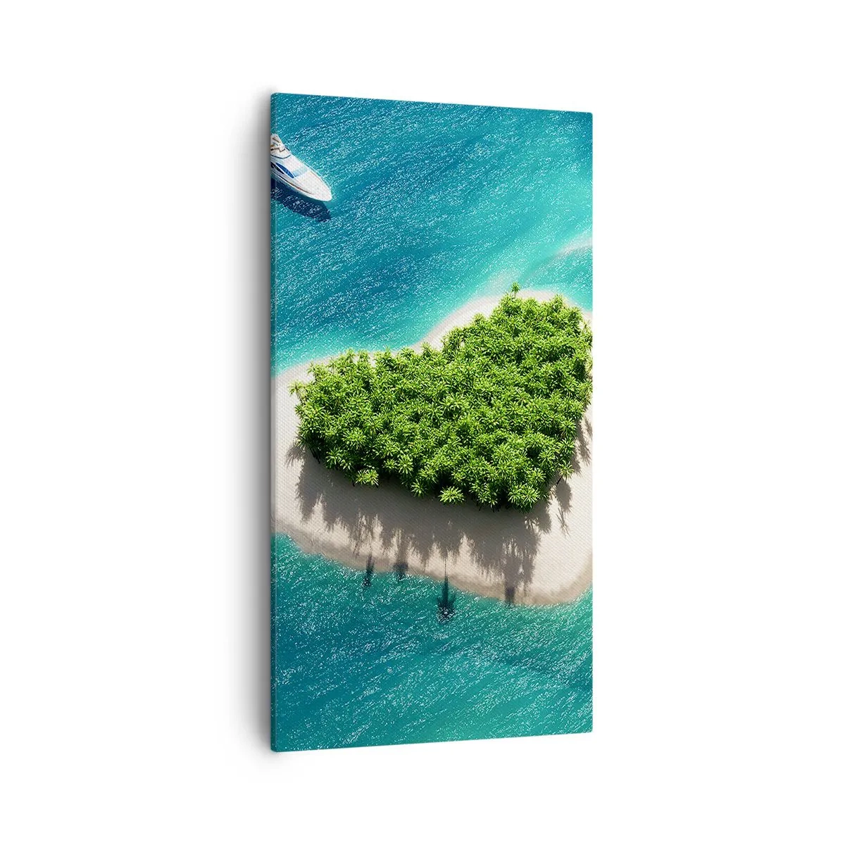 Lærredstryk - Billede på lærred - Jeg elsker sommeren - 55x100 cm