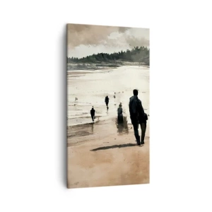 Lærredstryk - Billede på lærred - Indkaldt - 45x80 cm