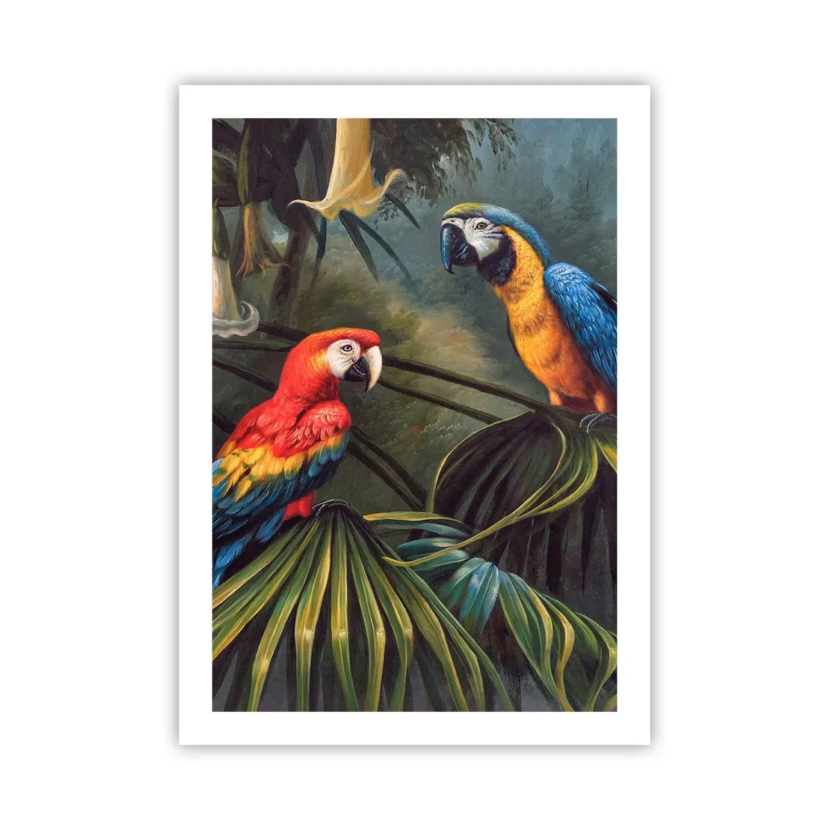 Plakat - Romantik i troperne - 50x70 cm