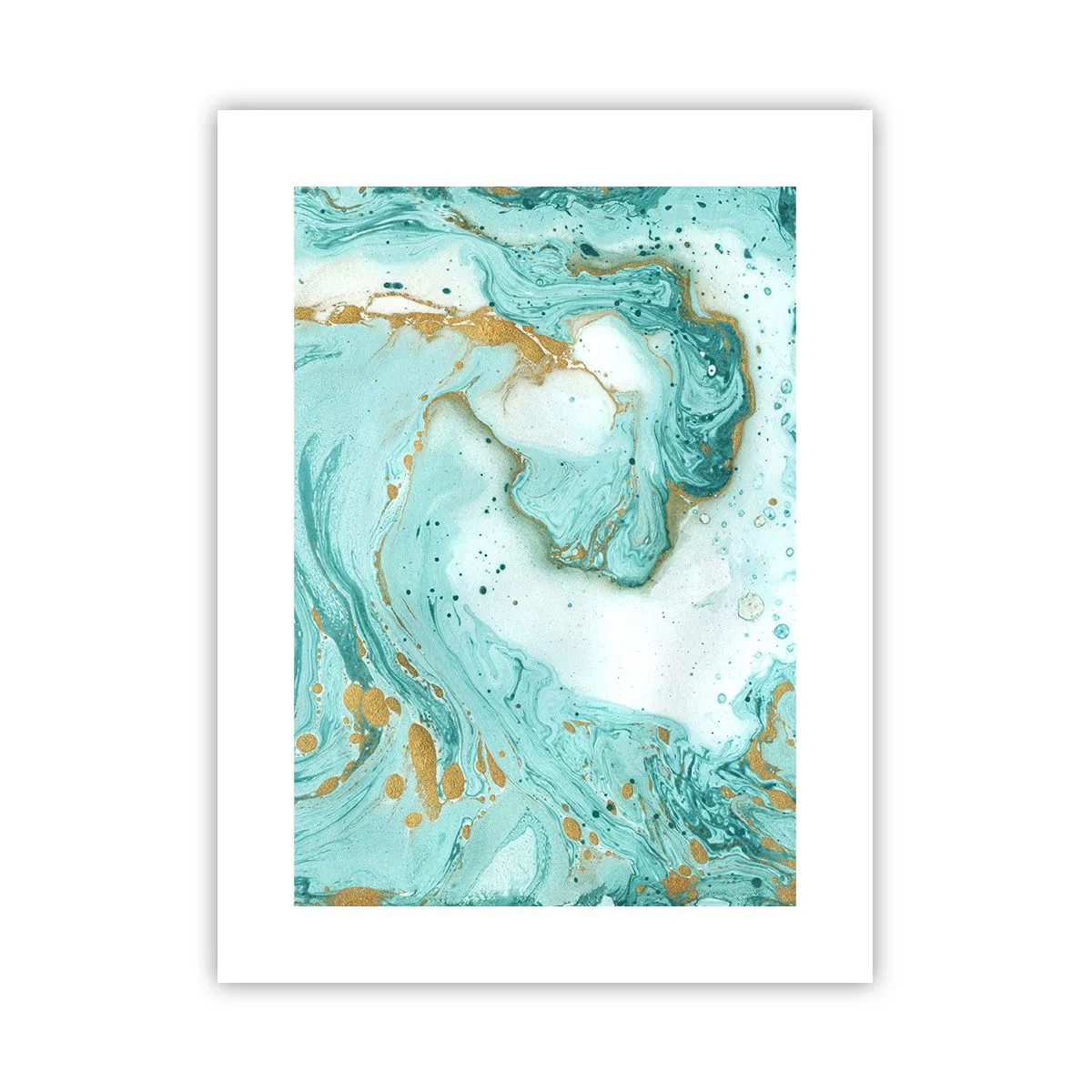 Plakat - Under den store bølge i Edo-perioden - 30x40 cm