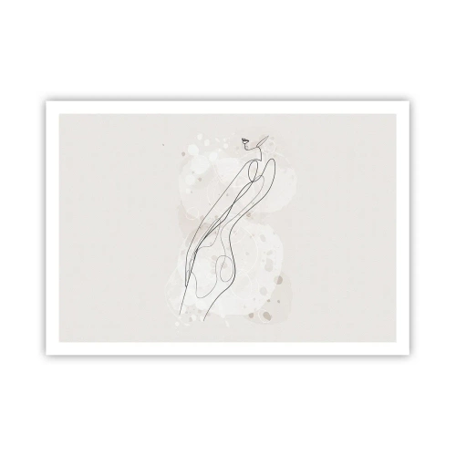 Plakat - At forvilde sig med blikket - 100x70 cm