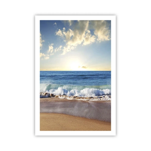 Plakat - Bevægelse og stilhed på samme tid - 61x91 cm