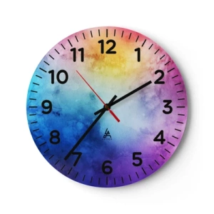 Vægur, Uret - Næsten i den syvende himmel - 30x30 cm