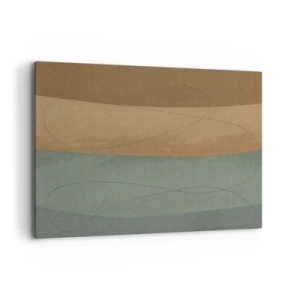 Lærredstryk - Billede på lærred - Vandret sammensætning - 120x80 cm