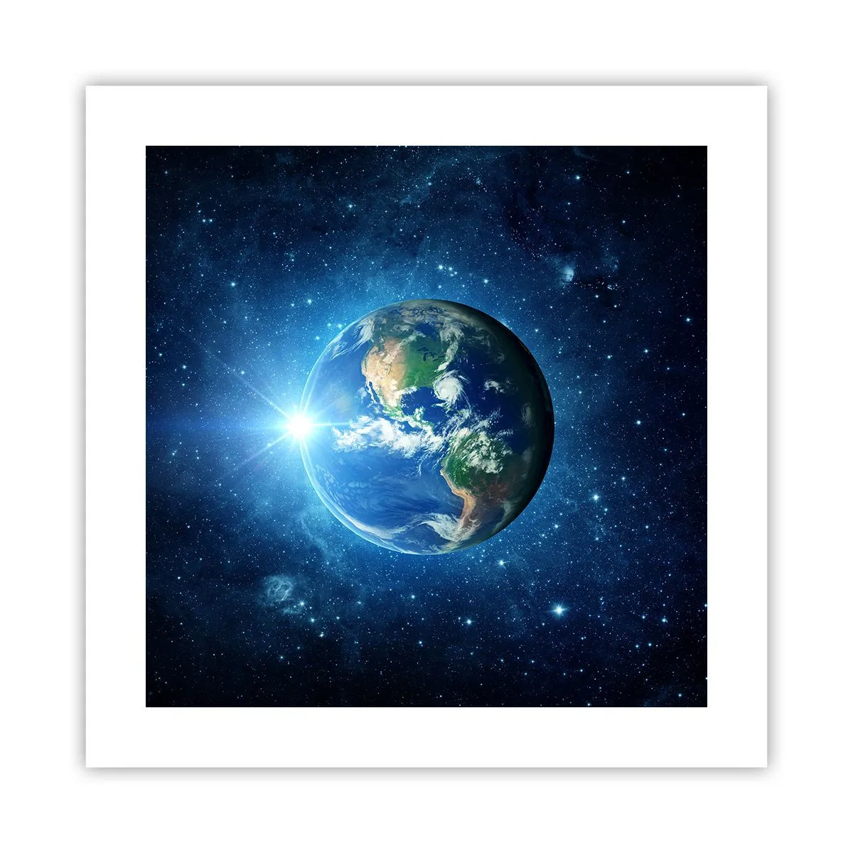 Plakat - Vi er i himlen - 40x40 cm