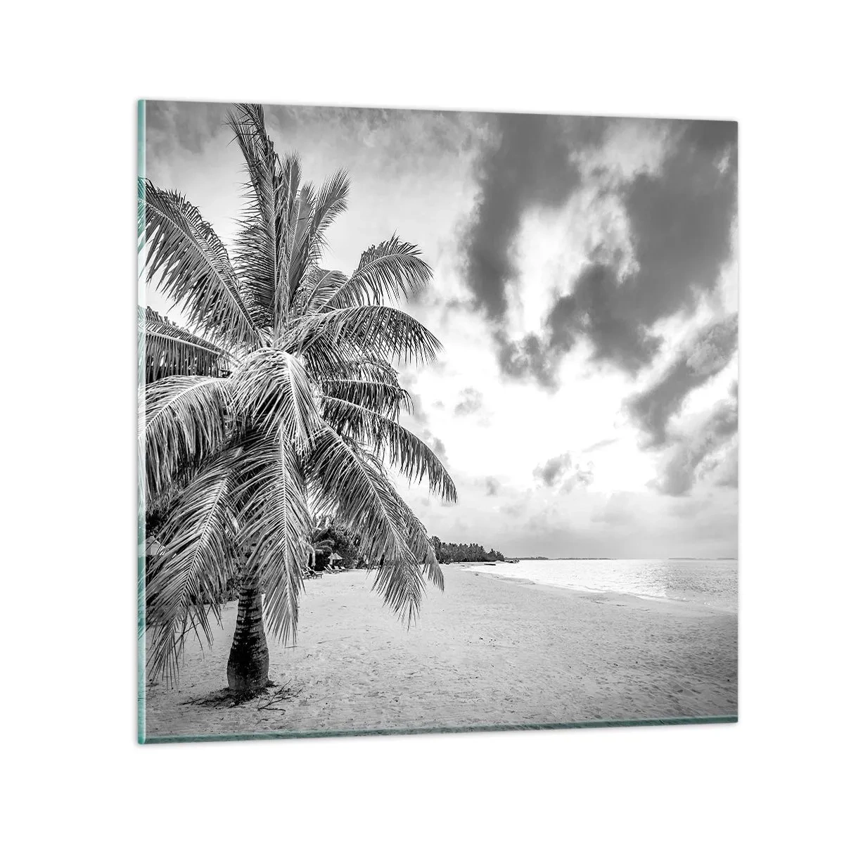 Billede på glas - Når du længes efter ensomhed.... - 30x30 cm