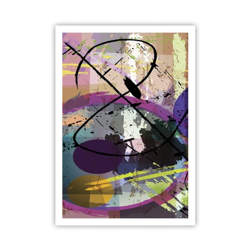 Plakat - Kan være lige eller rundt - 70x100 cm