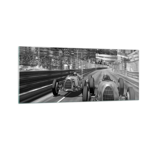 Billede på glas - Der var engang i Monte Carlo - 100x40 cm