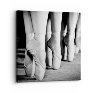 Lærredstryk - Billede på lærred - Sammen, let - 30x30 cm