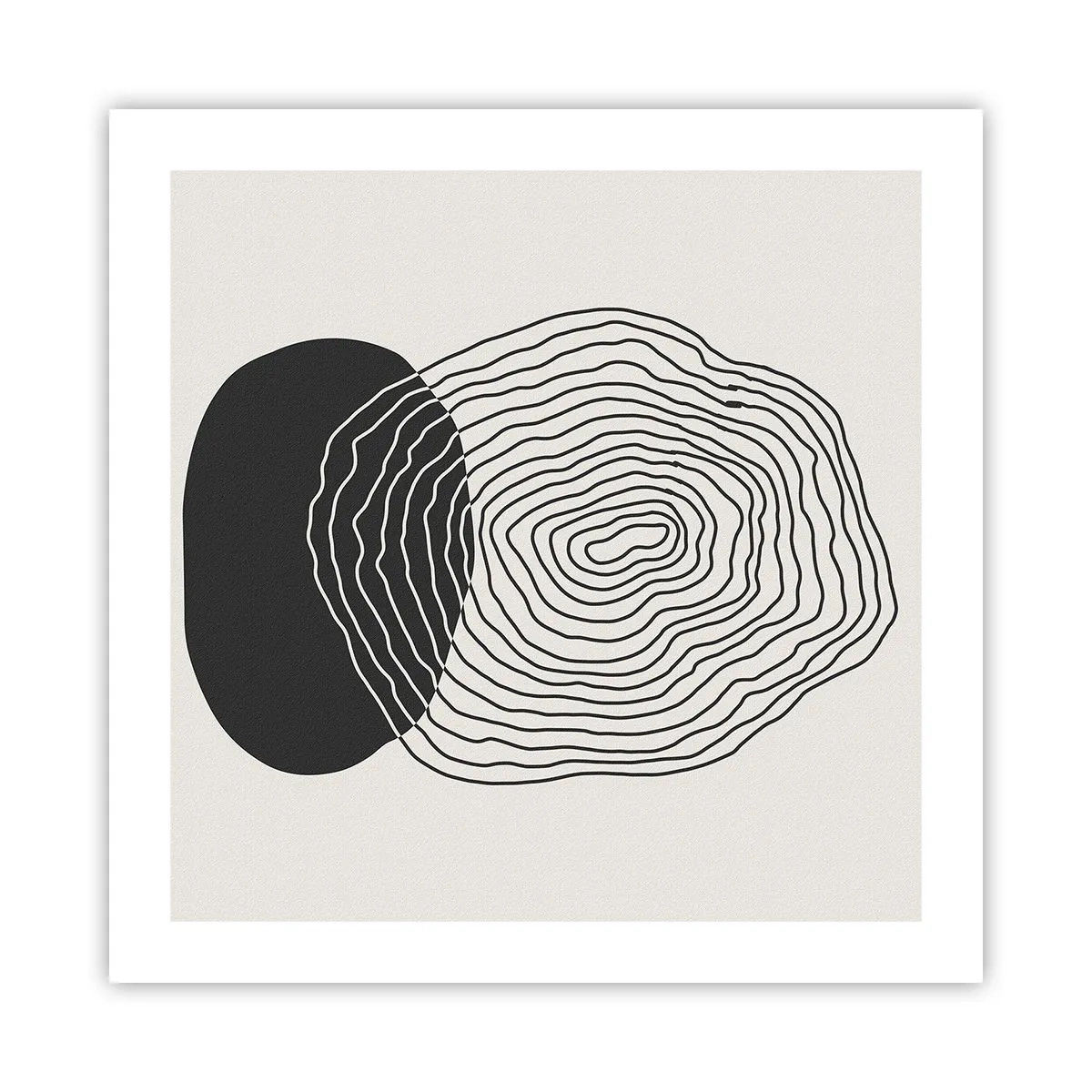 Plakat - Varighed og vibration - 50x50 cm