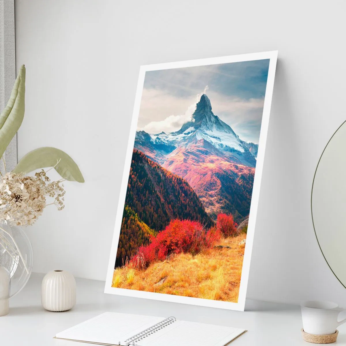 Plakat - Alpernes efterår - 30x40 cm