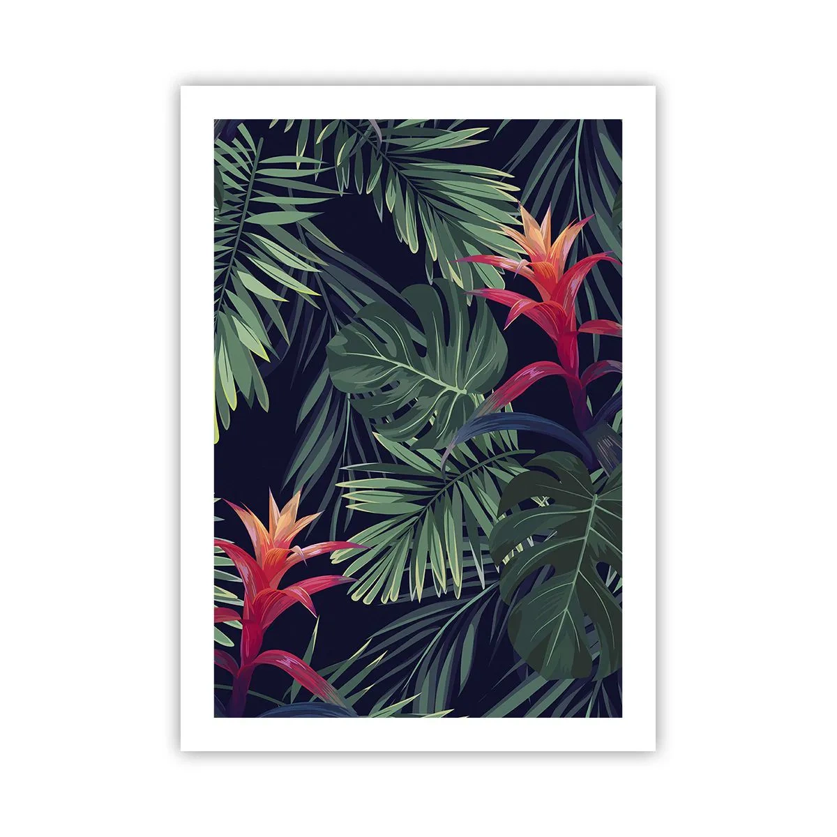 Plakat - Brænd i grønt - 50x70 cm