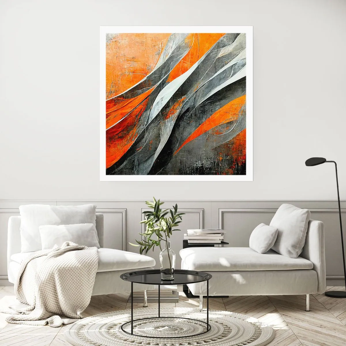 Plakat - Varme og kulde - 30x30 cm