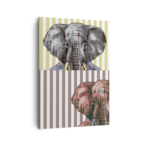 Lærredstryk - Billede på lærred - Elegant af natur - 50x70 cm